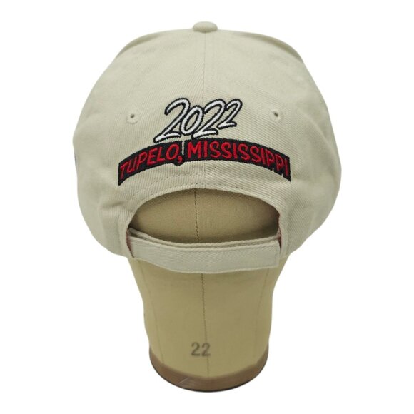 Tupelo Blue Suede Cruise 2022 Strapback Cap Trucker Baseball Embroidered Hat - Picture 4 of 16